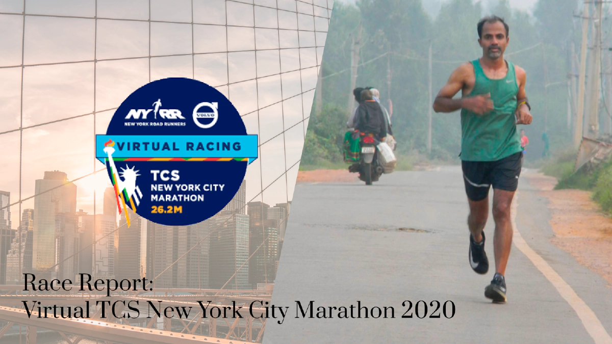 Race Report: Virtual TCS New York City Marathon 2020