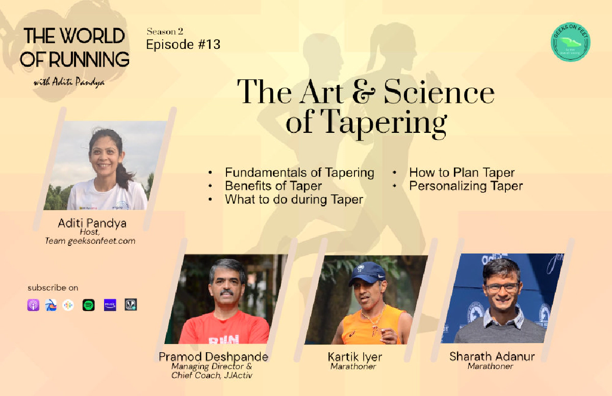 Ep 13: The Art and Science of Tapering