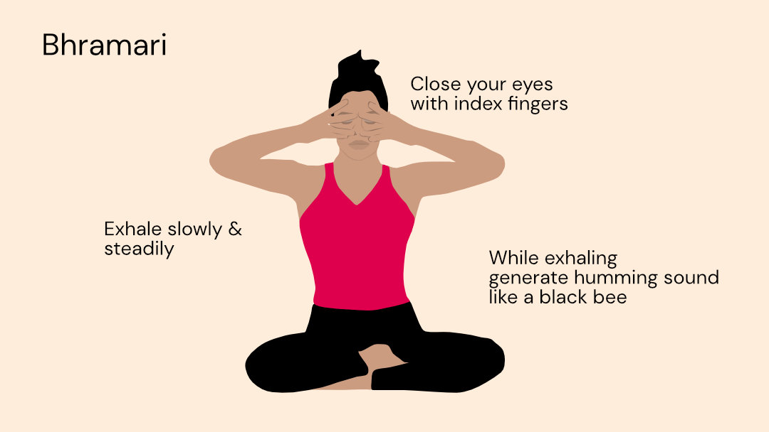5 yoga poses to calm your mind - ​​Deep Abdominal (Diaphragmatic) Breathing​  | The Economic Times