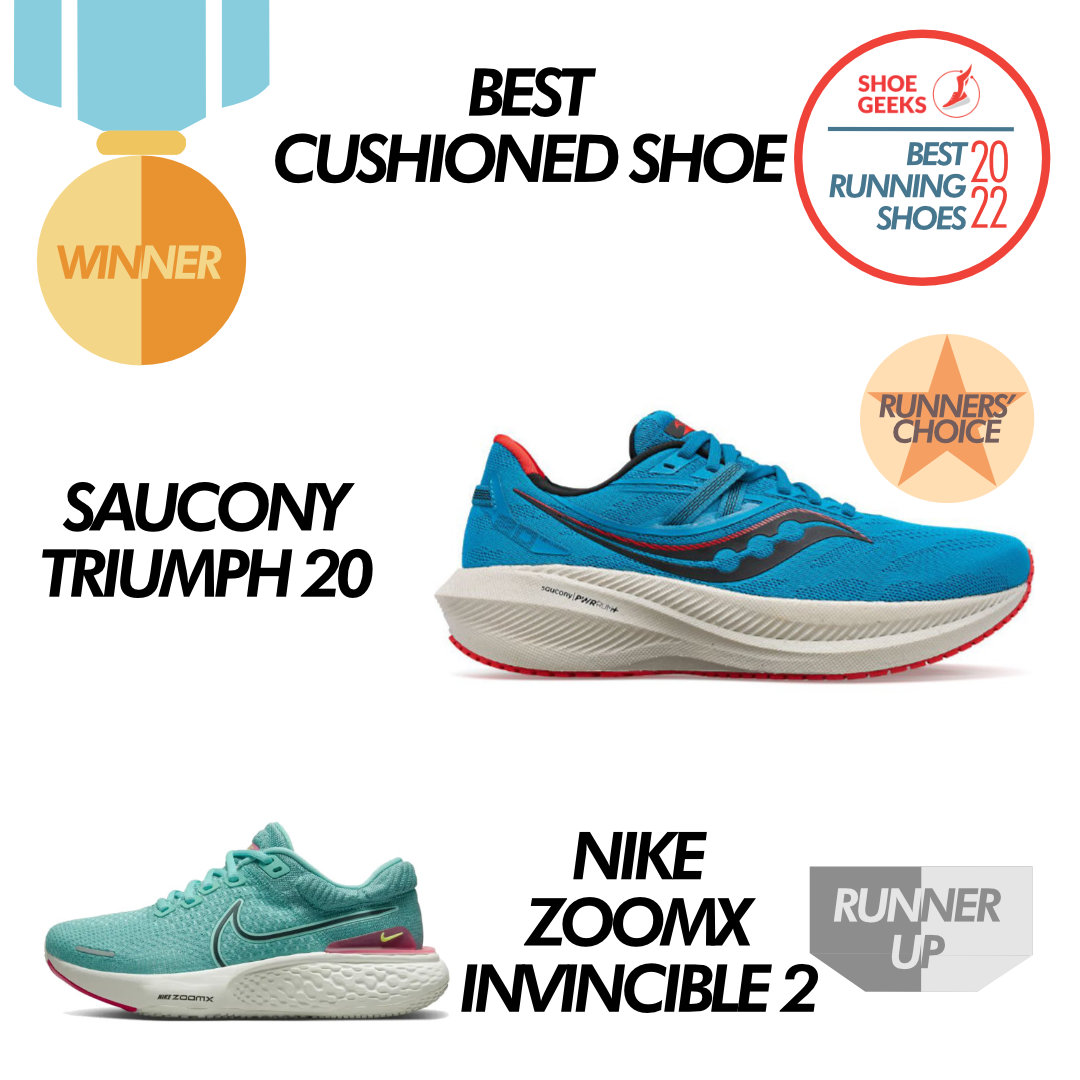 Asics nimbus 22 outlet vs saucony triumph 17