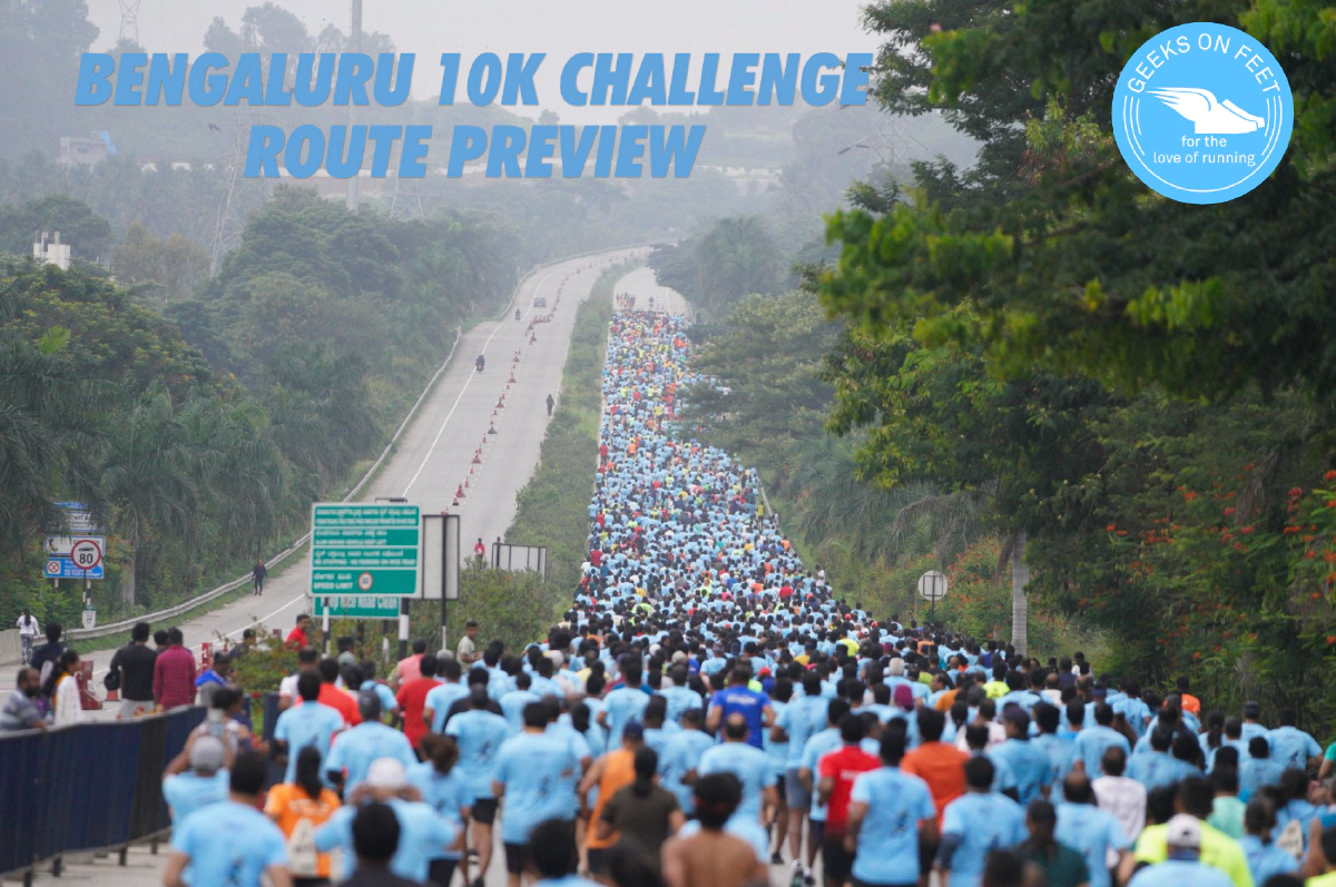 Bengaluru 10K Challenge 2023 Route Preview