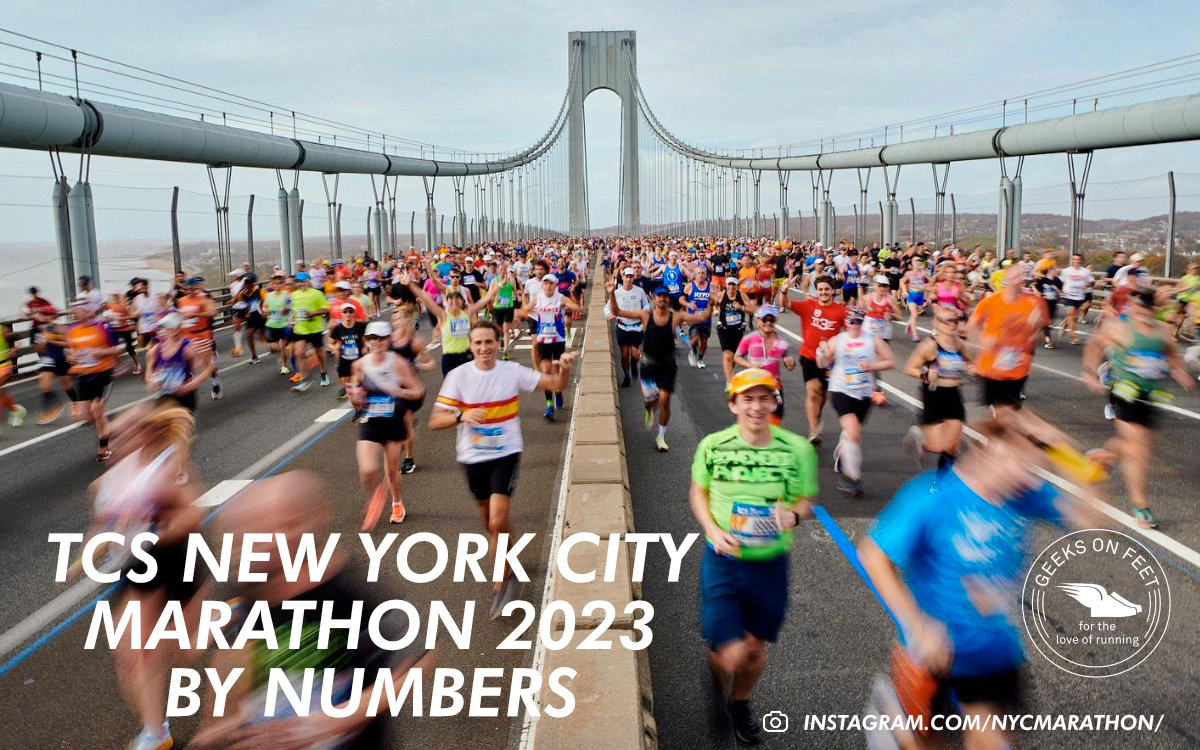 TCS New York City Marathon 2023 by Numbers