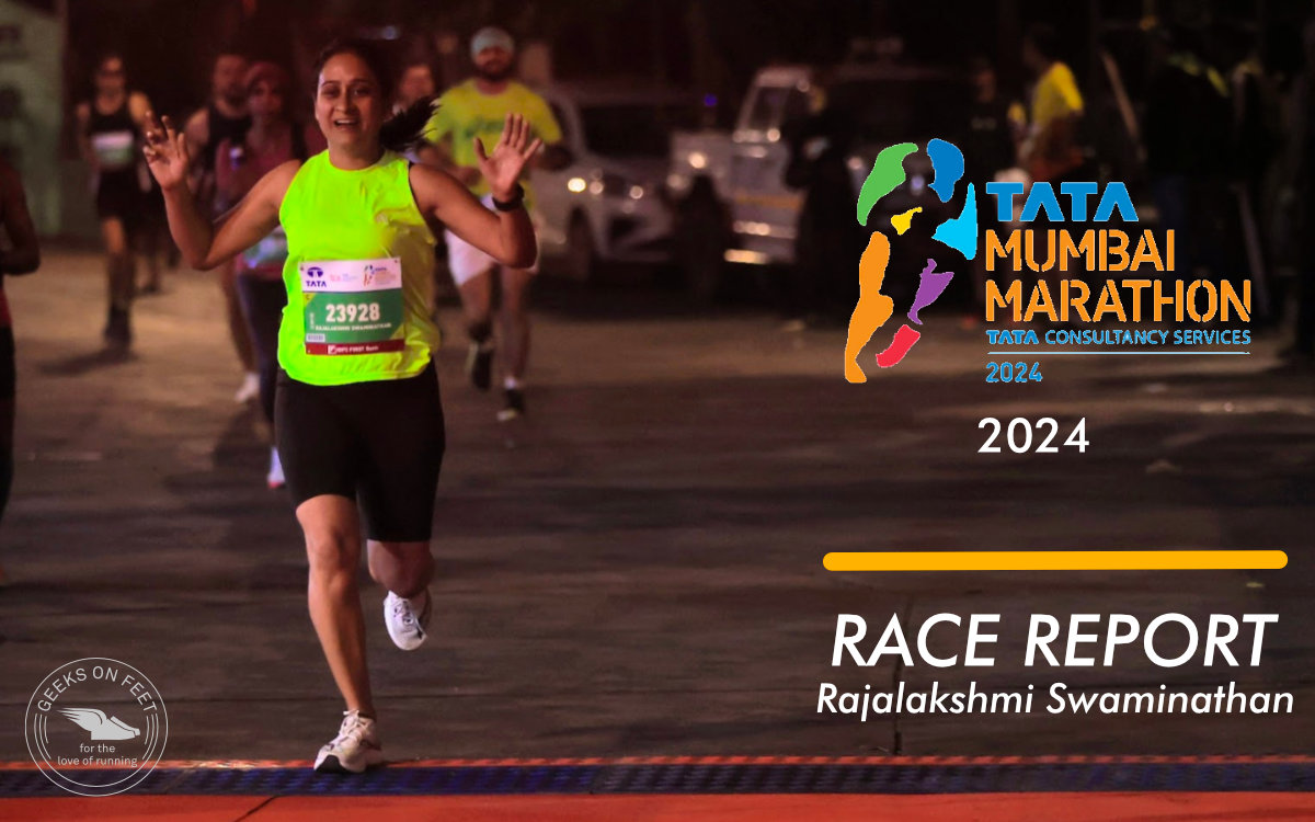 Race Report Tata Mumbai Marathon (Half) 2024 by Rajalakshmi