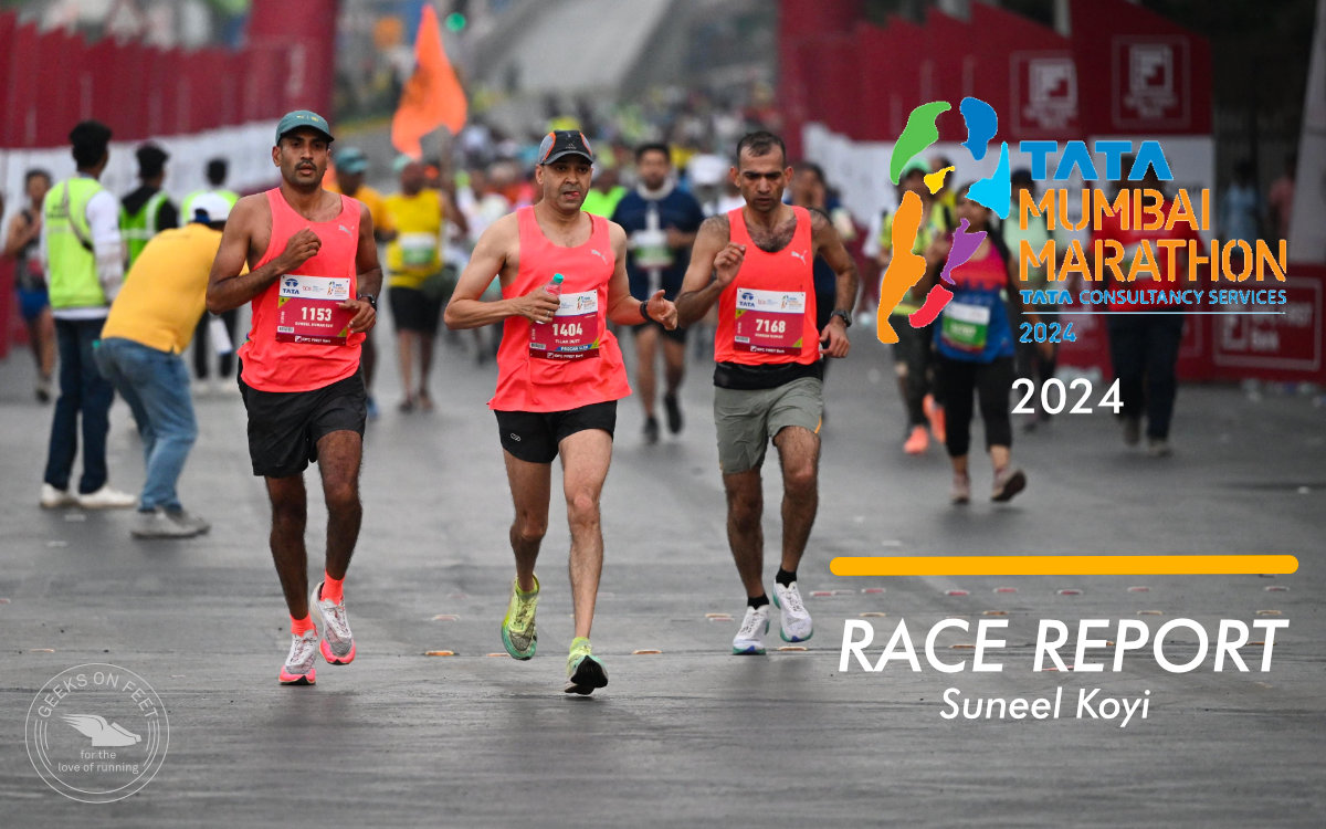 Race Report Tata Mumbai Marathon 2024 by Suneel