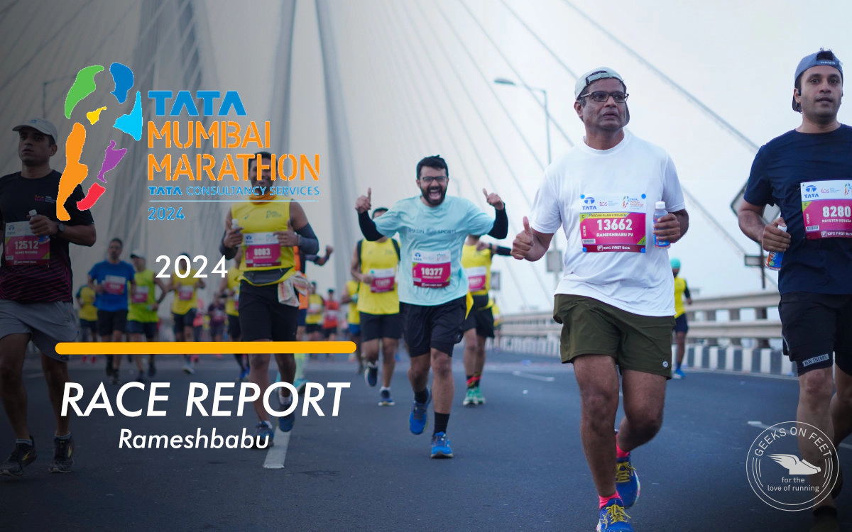 Race Report: Tata Mumbai Marathon 2024 by Rameshbabu