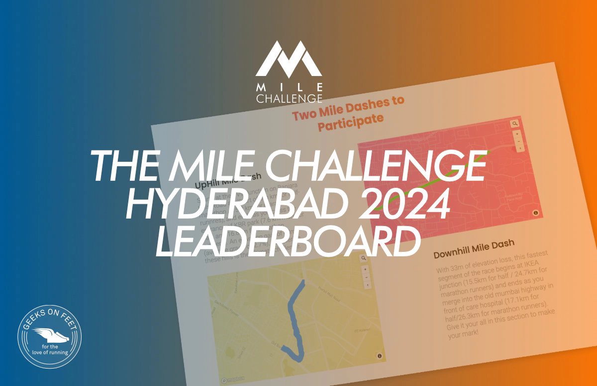 The Mile Challenge Leaderboard - Hyderabad 2024