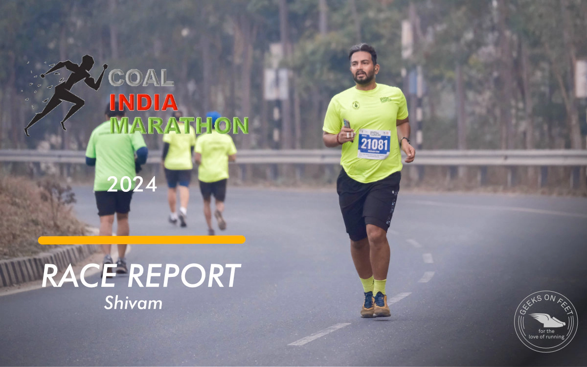 Race Report: Coal India Marathon 2024