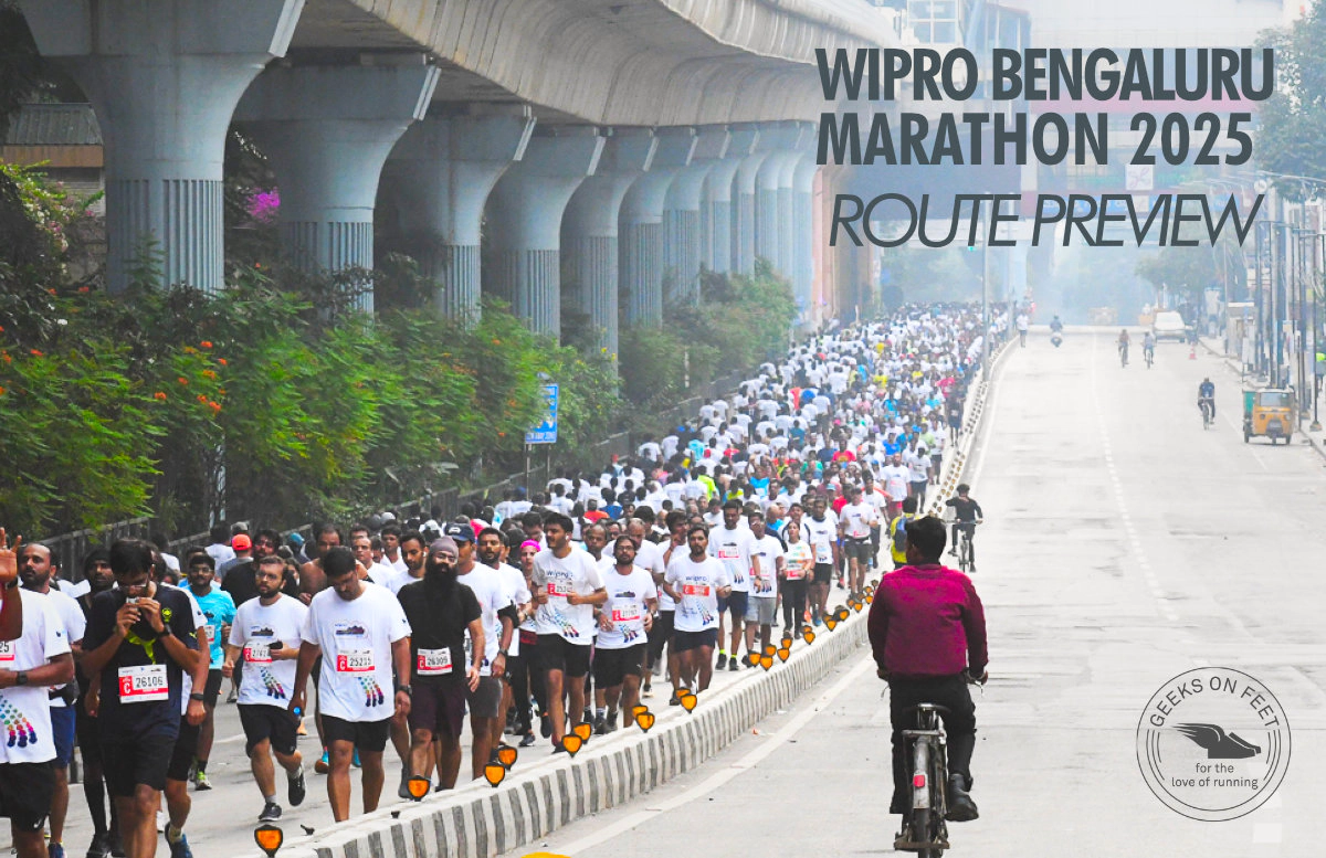 Wipro Bengaluru Marathon 2025 Route Preview