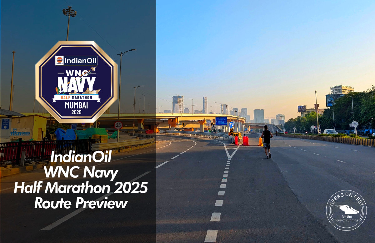 IndianOil WNC Navy Half Marathon 2025 Route Preview