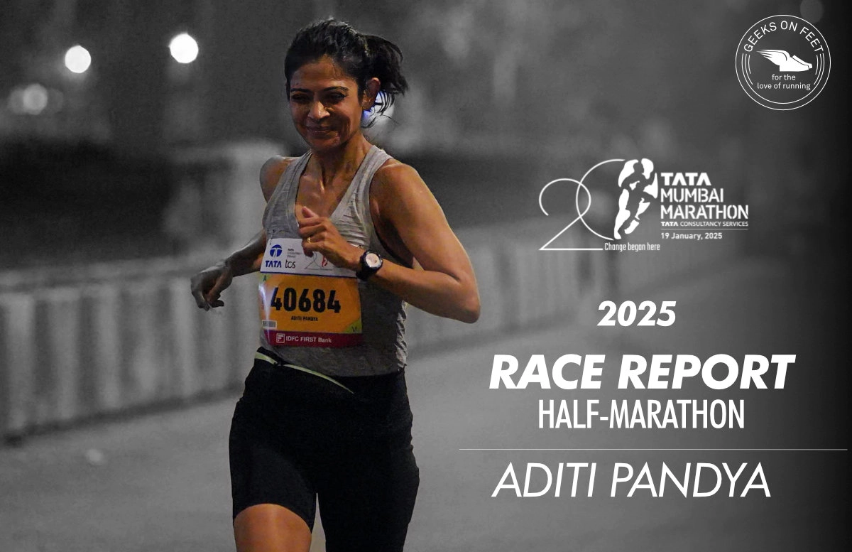 Race Report: Tata Mumbai Marathon (Half) 2025 by Aditi