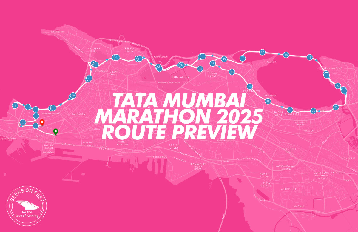 Tata Mumbai Marathon (TMM) 2025 Route Preview