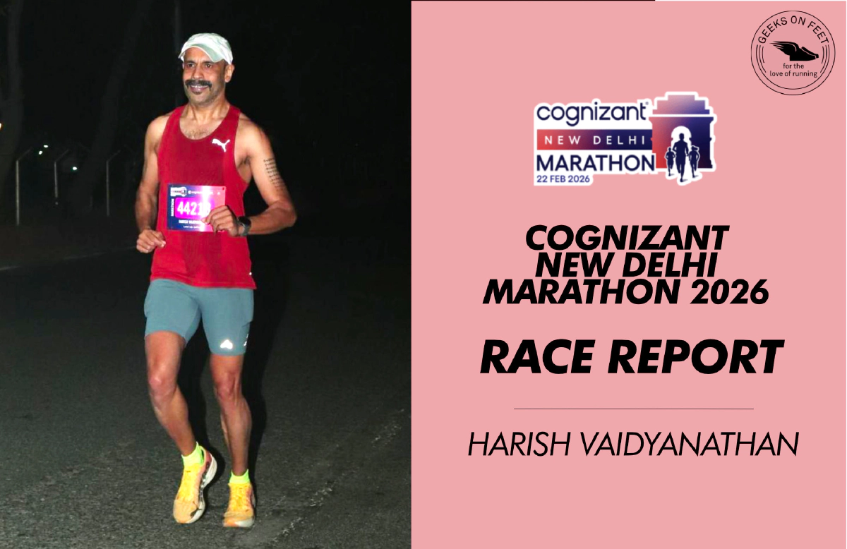 Race Report: Cognizant New Delhi Marathon 2026 by Harish