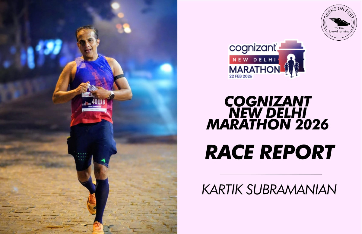 Race Report: Cognizant New Delhi Marathon 2026 by Kartik