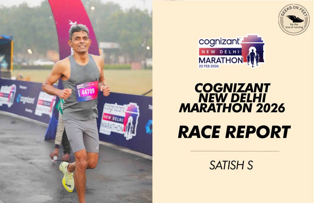 Race Report: Cognizant New Delhi Marathon 2026 by Satish