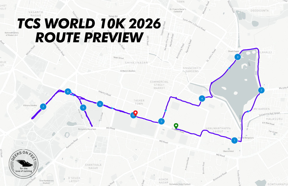 TCS World 10K 2026 Route Preview