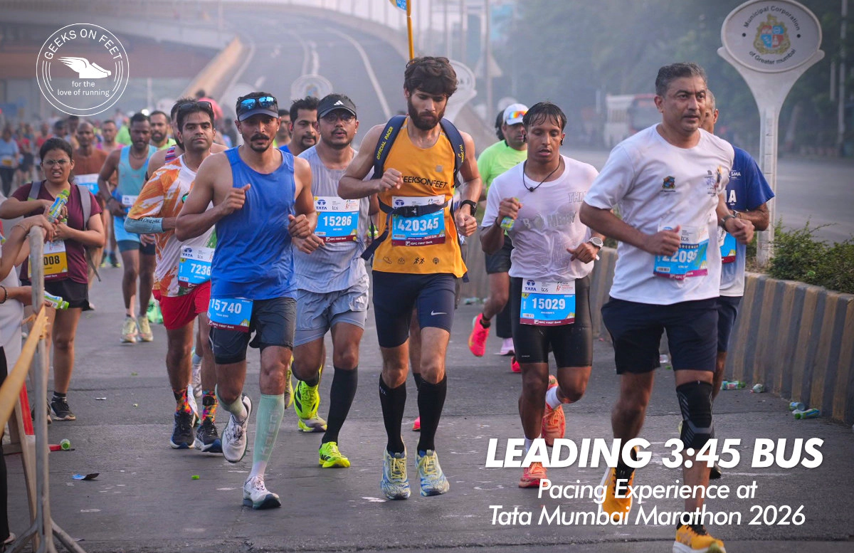 Leading the 3:45 Bus: Pacing Experience at Tata Mumbai Marathon 2026