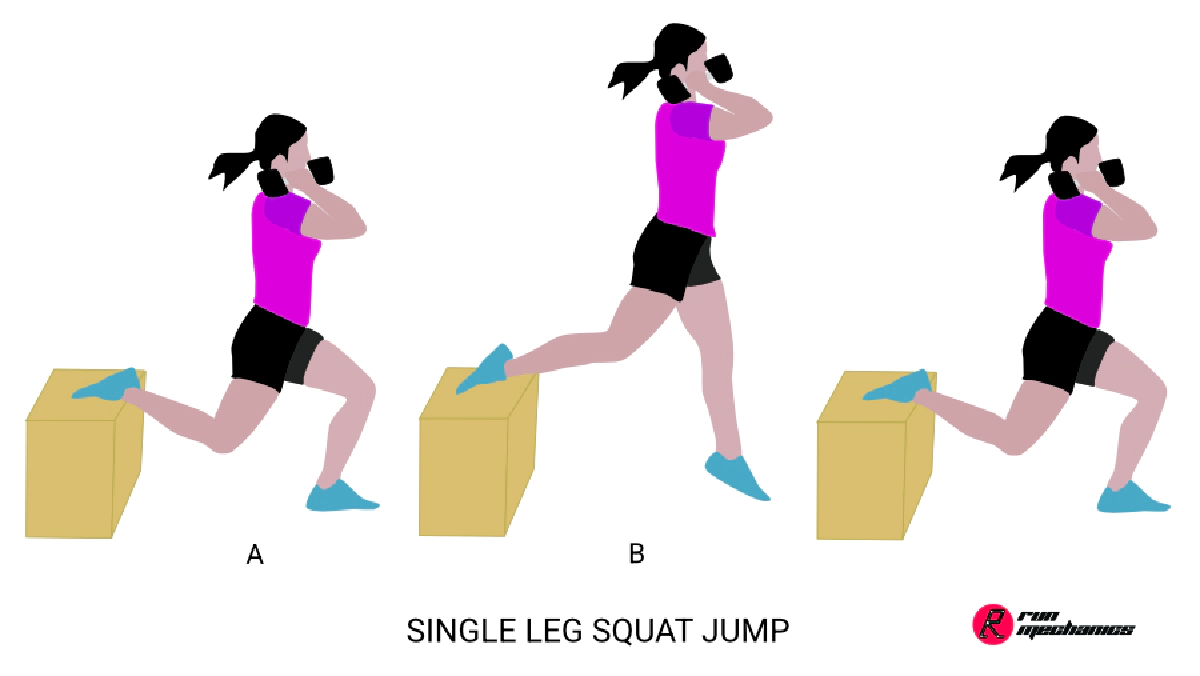 Bench squat one discount leg